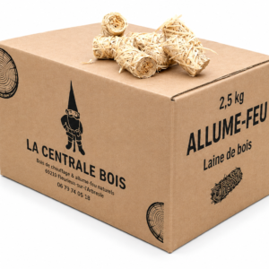 Allume feu laine de bois 2,5 kg