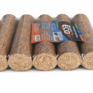 Bûches compactées JOUR 10 Kgs ( 5 bûches x 2 kgs)